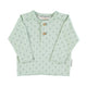 Baby logo longsleeve | Green w/ little green boats