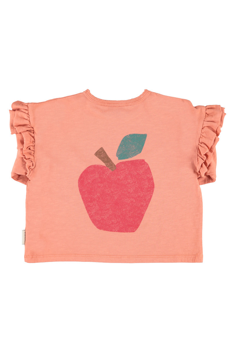 Longsleeve T´shirt Pink with Apple Print