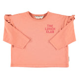 Longsleeve T´shirt Pink with Apple Print