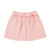 Short skirt | Washed pink