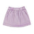 Short skirt | Washed violet