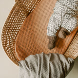 Newborn leggings | Ecru w/ animal print