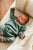 Newborn babygrow | Sage green w/ little stars