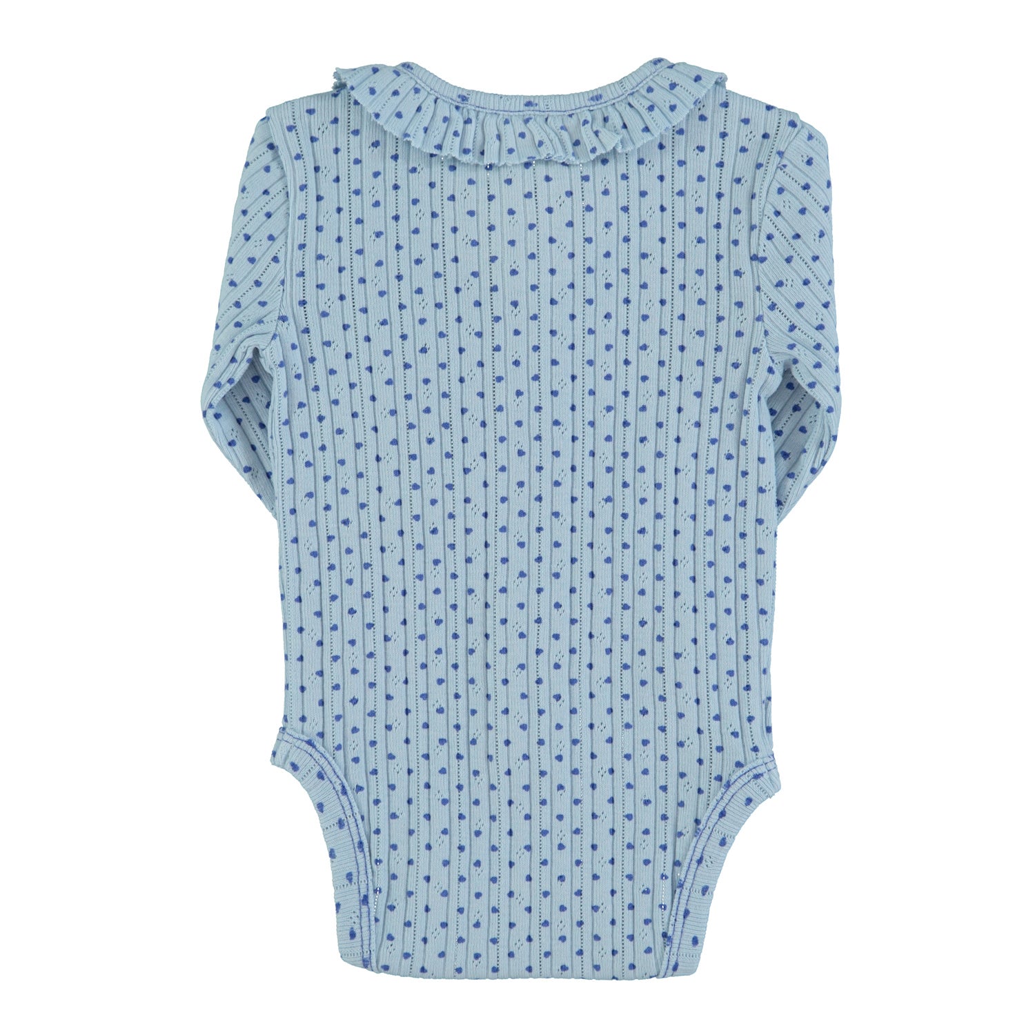 newborn body w/ collar | blue w/ little hearts