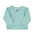 newborn cardigan v-neck | mint