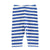 newborn leggings | blue & white stripes