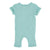 newborn short sleeve babygrow | mint w/ little stars