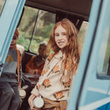Scarf Camel Checkered