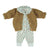 Knitted baby cardigan | Green