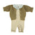Knitted baby cardigan | Green