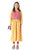Long shirt dress | Yellow w/ multicolor fishes