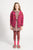 Knitted cardigan | Multicolor fuchsia