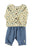 Baby trousers | Washed navy denim