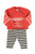 Baby jacquard sweater | Red