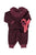 Baby Jogging pants | Aubergine w/ animal print