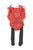 Baby long sleeve body w/ collar | Terracotta w/ rock star" print