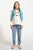 Sweatshirt | Ecru w/ "rock star" print
