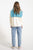 Jacquard sweater | Turquoise