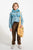Jacquard knitted scarf | Turquoise