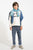 Unisex trousers | Blue w/ animal print