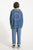Unisex trousers | Washed navy denim