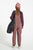 Dungarees | Pink w/ animal print