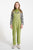 Dungarees | Green w/ black stars