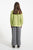 Flare trousers | Grey w/ zebra print