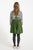 Short dress | Green w/ black stripes