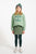 Sweatshirt | Green w/ "rock & roll" print