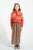 Jacquard sweater | Red