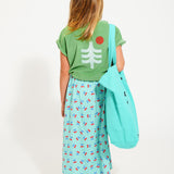 XL logo bag | turquoise