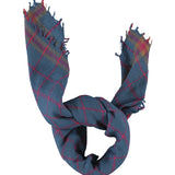 Scarf Blue Checkered