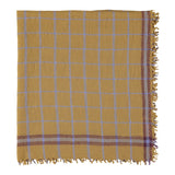 Scarf Camel Checkered