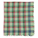 Scarf Light Green Checkered