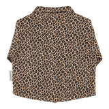 Baby Shirt Brown with Animal Print