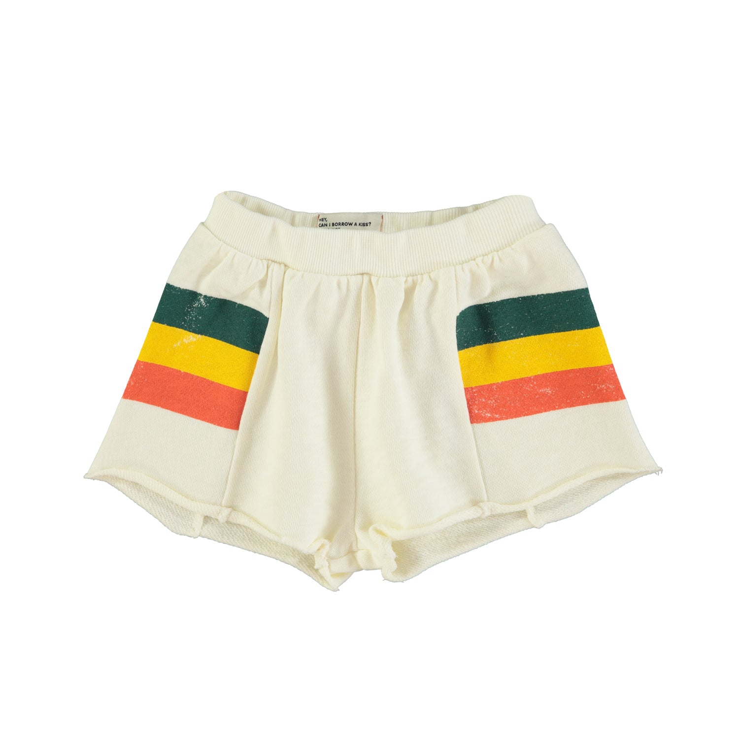 shorts | ecru w/ multicolor stripes – piupiuchick