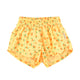 shorts | yellow flowers