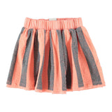 Short Skirt Pink & Green Stripes