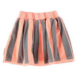 Short Skirt Pink & Green Stripes