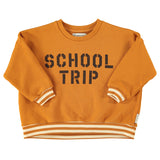 Sweatshirt Camel with "school Trip" Print