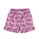 swim shorts | lavender w/ black tigers