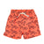 swim shorts | orange w/  black tigers