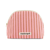 Oval Toilet Bag | Tennis Stripes, Pink