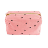 Toilet bag | Black Hearts, Strawberry