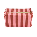 Toilet Bag | Large Stripes, Brick