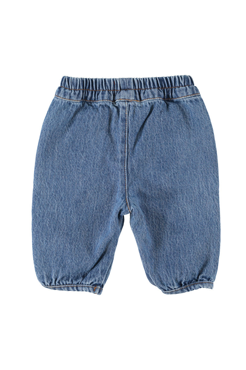 Baby Trousers Washed Navy Denim
