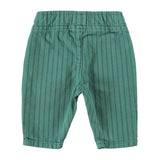 Baby Trousers Green with Black Stripes
