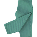 Trousers Green with Black Stripes