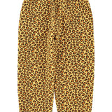 trousers | mustard animal print